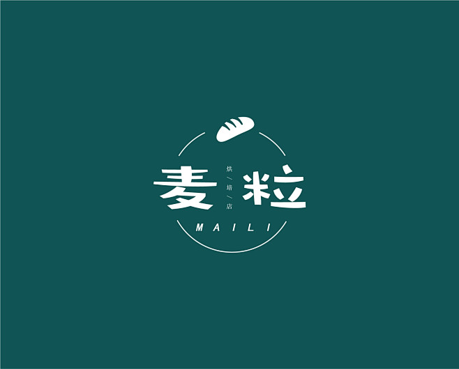 面包店logo