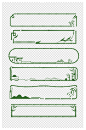 中国风竹子云纹山纹边框标题框文本框-众图网