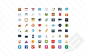 Mini Flat Style Icons : Image 2