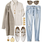 A fashion look from March 2014 featuring PEPER cardigans, Rag & Bone blouses and Mossimo jeans. 
