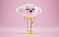 collection illustration /14 : illustration 3d chocotoy