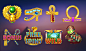 Slot Art: Egypt : Art for slot machine Gold Egypt