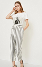 Vero Moda2018春季新款人物字母装饰短袖圆领T恤女|318101501-tmall.com天猫