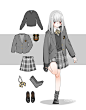 #日本高校制服图鉴##jk制服#
最近画了一些喜欢的日本高校制服图鉴！
jk最可爱啦(˶‾᷄ ⁻̫ ‾᷅˵)

你最喜欢哪一个？ ​​​​