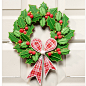 Julia Usher's Boughs of Holly Wreath Project Kit