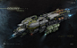 Primae - Noctis ship design, Georg Hilmarsson : Ship design for Eve-Online.  Done in photoshop