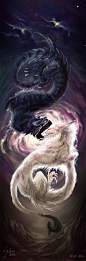 I think this is a wolf dragon :) Black Dragon White Dragon Fantasy Myth Mythical Mystical Legend Dragons Wings Sword Sorcery Art Magic: Wolf Dragon, Dragon S, Fantasy Dragons, Dragon Fantasy Art, Spirit Dragons, Animals Creatures Art, Dragon Eyes Drawing,