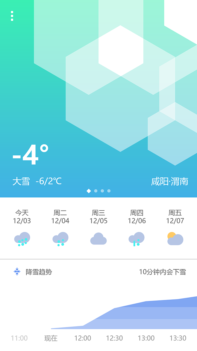 几何天气_大雪