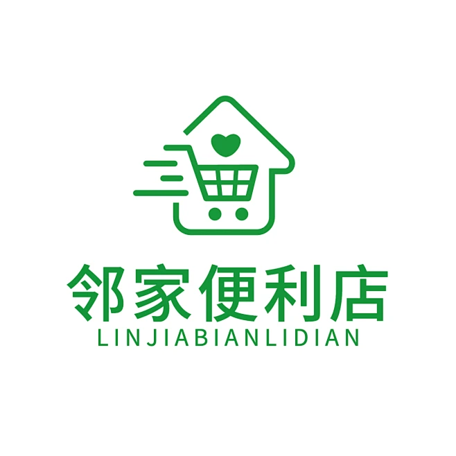 商超百货便利店零售门店创意LOGO素材-花瓣网