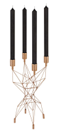 Chandelier Pylon Cuivre - Tom Dixon