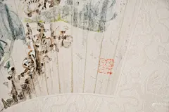 居廉等 花鳥扇面