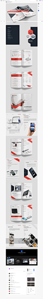 IT Company Profile & Portfolio on Behance