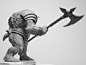 Scecchus, Servile Fiend of Dis, Daniel Cockersell : This is another wargaming miniature which I made for Mierce Miniatures. He was hand sculpted in an oil based clay. Original concept by the talented, Stefan Kopinski.<br/>To view more of my work, pl