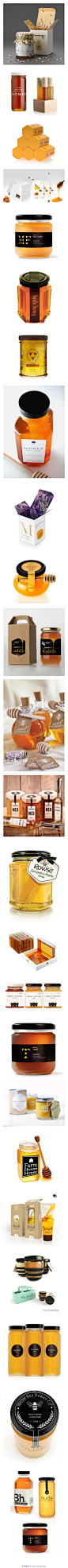 #轻创意# 蜂蜜产品包装设计。