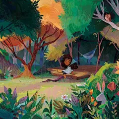 温暖单纯的手绘场景
,
人物插画师
,
zoepersicoart ​​​ ​​​​