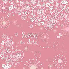 όμορφο χαιρετισμό ροζ δαντελωτές κάρτα美丽的粉红色花边贺卡