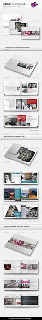 Indesign Brochure Bundle - Catalogs Brochures