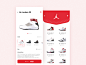 Air Jordan Pages平面设计ui应用程序 _App-电商采下来 #率叶插件，让花瓣网更好用#