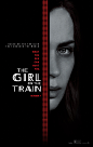 girl_on_the_train_火车上的女孩 电影海报设计