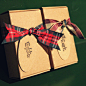 韩式中式创意新款格子丝带卡片牛皮纸复古喜糖盒子