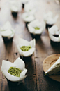 Green Tea Cupcake #蛋糕#