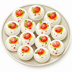 元宵节汤圆素材图AI图