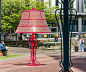 Manchester Lamps Are Shining A Light Towards Great Incorporative Art | Retroworldnews : Seating Available Under The Installation Lamps In Piccadilly Square Manchester Ranging three.4m to 6m tall, the visible narrative of motifs and graphics are cleverly w