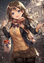 二次元、插画、日韩