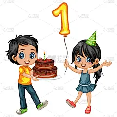 生日的孩子