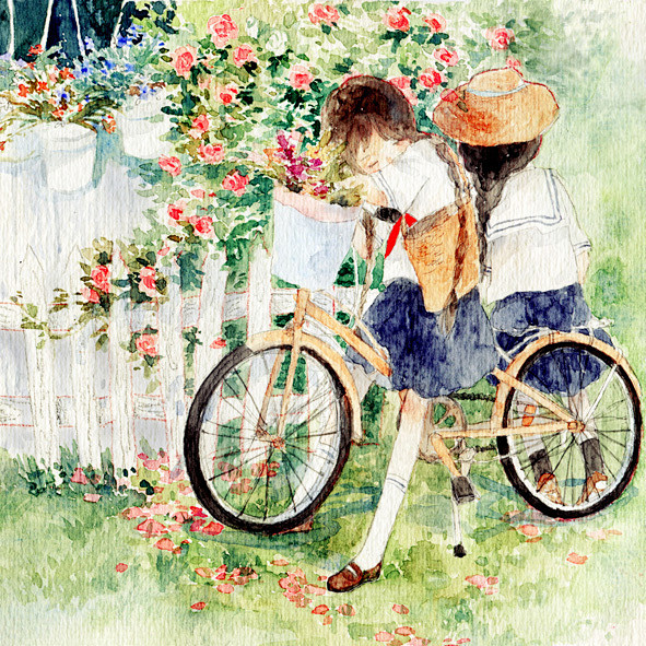 marcHCh  的插画 夏华#小清新插...