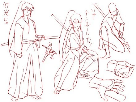 #绘画参考学习#持刀动作姿势参考-花瓣网
