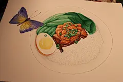 卤肉饭-小楠~_67419__涂鸦王国插画