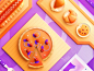 Food Memory — Pizza (C4D) — Detail