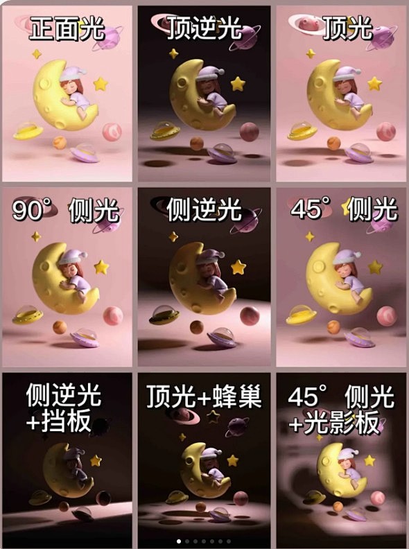 打光效果分享