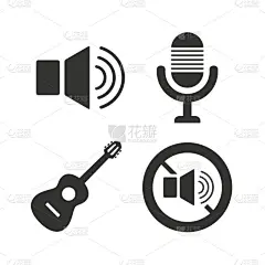 音乐元素图标