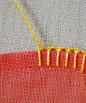Tutorial for different blanket stitches