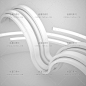 gq295|三维3D白色抽象空间立体感建筑banner背景网站高清图片素材-淘宝网