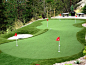 Practise your putts in your own back yard.