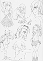 最全画师【米山舞】插画/线稿图集（长期更新）