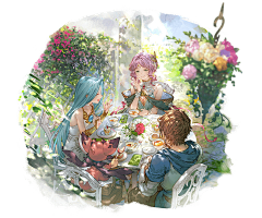 谷梁顿Grain采集到GRANBLUE FANTASY碧蓝幻想美术设定集