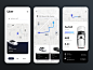 Uber app ui redesign .sketch素材下载 - 豆皮儿