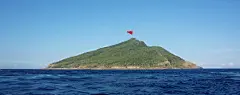 钓鱼岛五星红旗风景桌面壁纸#采集大赛#