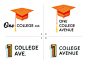 One College Avenue Logo Mockups A