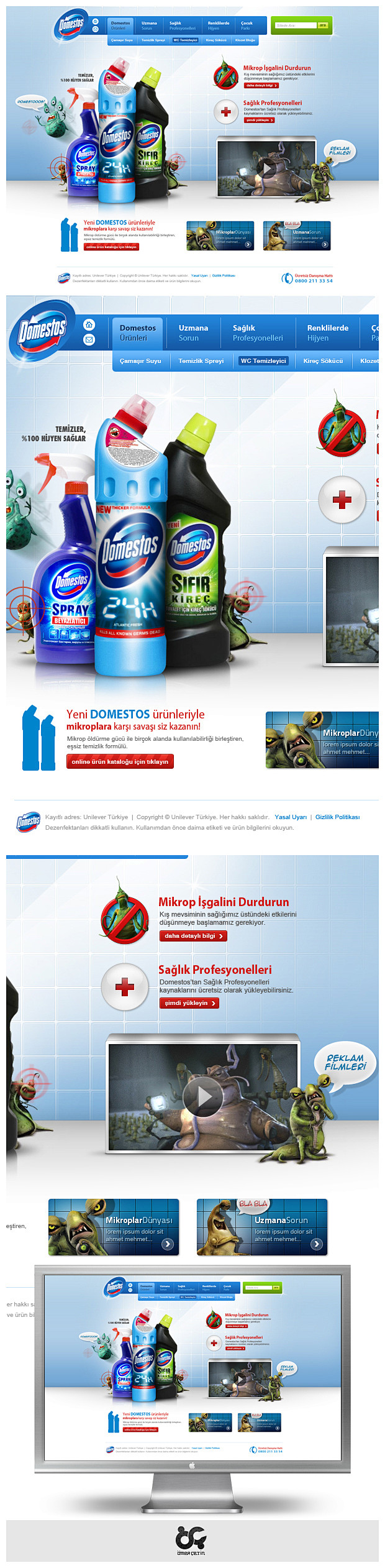 DOMESTOS Web Interfa...