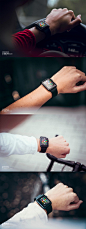 5高分辨率Photoshop Apple Watch模型，North＆Nano Apple Watch_样机_乐分享素材网_psd素材_平面素材_png素材_免费素材_素材共享平台