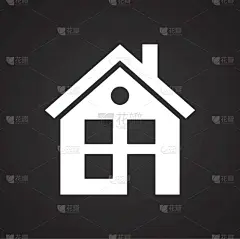 蜘蛛网,插画,计算机图标,黑色背景,住房,商务,房屋建设,简单,建筑业,联系