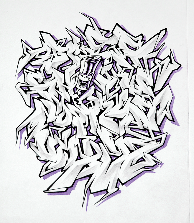 graffiti alphabets