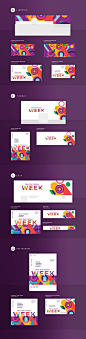 Fashion Week | Modern and Creative Templates Suite : A new series of products for effective presentation and promotion of your brand or business. Enjoy a huge collection of products – headers, covers, posts, letterheads, envelopes, folders, notebooks, ban