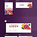 Fashion Week | Modern and Creative Templates Suite : A new series of products for effective presentation and promotion of your brand or business. Enjoy a huge collection of products – headers, covers, posts, letterheads, envelopes, folders, notebooks, ban