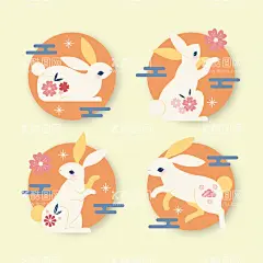 中秋兔子  - 源文件下载【酷图网】玉兔,中秋节,兔子,灯笼,中秋节快乐,中秋节海报,中秋节促销,中秋节广告,中秋节背景,中秋素材,中秋节创意,中秋节装饰,中秋节布置,中秋节主题,月饼